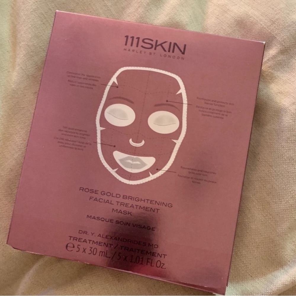 111 Skin Rose Gold Brightening Masks (5). - Picture 3 of 8